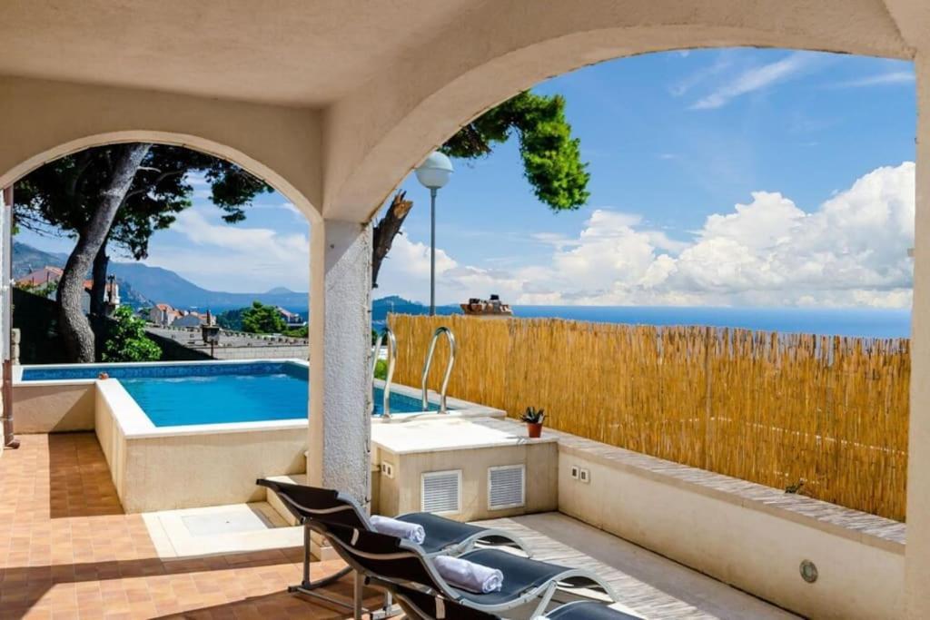 Wave N' Sea Apartment With A Private Pool دوبروفينك المظهر الخارجي الصورة